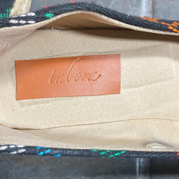 Multicolor Patterned Espadrille Flats - Picture 2 of 5